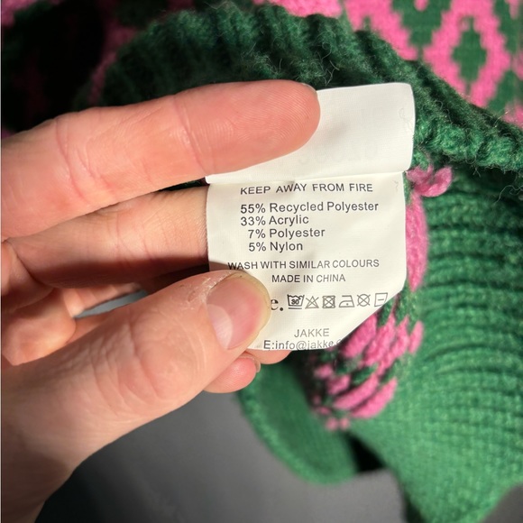 Anthropologie Jakke Amma Oversized Jumper Women’s Size 2 - Picture 5 of 5